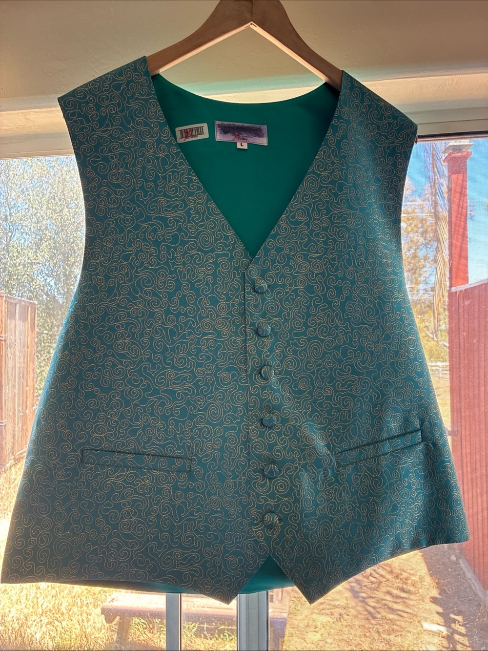 Walt Disney Teal cast member Vest